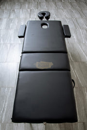 Portable Massage Spa Bed | Aluminum | 3 Zones | Black | 185*70cm