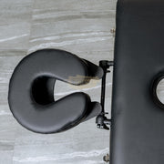 Portable Massage Spa Bed | Aluminum | 3 Zones | Black | 185*70cm