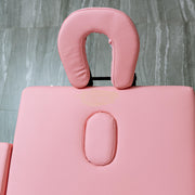 Portable Massage Spa Bed | Aluminum | 3 Zones | Pink Portable Massage Bed