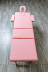 Portable Massage Spa Bed | Aluminum | 3 Zones | Pink Portable Massage Bed