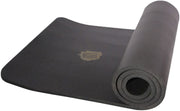 Premium High Density Black Non-Slip Yoga Mat 183x61 cm | Thickness 6mm for extra cushioning Yoga Mat