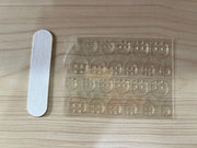 Press On Nails | F785 - 10 (24x Nails 24x Jelly Tabs & 1x Mini Nail File) Press On Nails