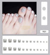 Press On Nails for Toes - F021 Press On Nails