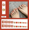 Press On Nails for Toes - F026 Press On Nails