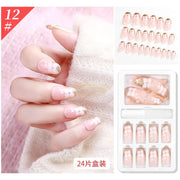 Press On Nails - Glam Fatasy Amazing Gel Look F662-12 Press On Nails