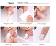 Press On Nails - Glam Fatasy Amazing Gel Look F662-13 Press On Nails