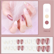 Press On Nails - Glam Fatasy Amazing Gel Look F662-14 Press On Nails