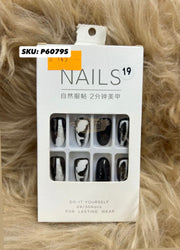 Press On Nails - Glam Fatasy Amazing Gel Look F662-19 Press On Nails