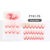 Press On Nails - Nail Tips Series F741-75 Press On Nails