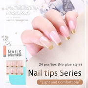 Press On Nails - Nail Tips Series F741-76 Press On Nails