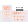 Press On Nails - Nail Tips Series F741-80 Press On Nails