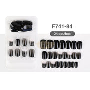 Press On Nails - Nail Tips Series F741-84 Press On Nails