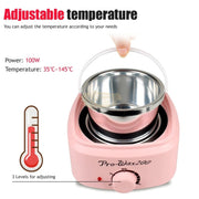 Pro-Wax 200 Pink Wax Warmer | Adjustable Temperature Heater Wax Heater