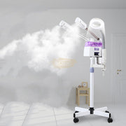 Professional 3-in-1 Facial Steamer - Hot & Cold Mist with Magnifying LED Lamp | E-33 Facial Steamer