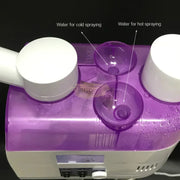 Professional 3-in-1 Facial Steamer - Hot & Cold Mist with Magnifying LED Lamp | E-33 Facial Steamer