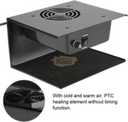 Professional Air Fan Nail Dryer with Hot & Cold Air CM-8002 (Regular Nail Polish) UV Lamp