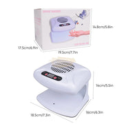 Professional Air Fan Nail Dryer with Hot & Cold Air & Sensor WC-003 (Regular Nail Polish) UV Lamp