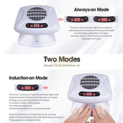 Professional Air Fan Nail Dryer with Hot & Cold Air & Sensor WC-003 (Regular Nail Polish) UV Lamp