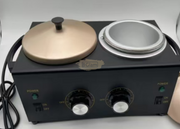 Professional Double Wax Warmer | Black Wax Warmer