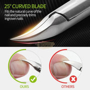 Professional-grade toenail nippers for thick hard or ingrown nails Toe Nail Nipper