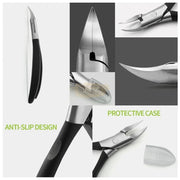 Professional-grade toenail nippers for thick hard or ingrown nails Toe Nail Nipper