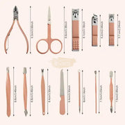 Professional Grooming Kit 12 pcs
