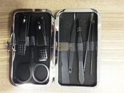 Professional Grooming Kit | 8 Pieces | Black