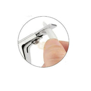 Professional Manicure Acrylic Nail Tip Cutter | Black/Silver Nail Care