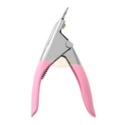 Professional Manicure Acrylic Nail Tip Cutter - Pink/Silver Nail Care