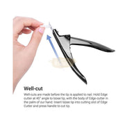 Professional Manicure Acrylic Nail Tip Cutter - Pink/Silver Nail Care