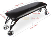 Professional Manicure Arm Rest & Pedicure Foot Rest Black Hand Rest