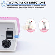 Professional Nail Drill Machine JD700 30 000 RPM 35W Nail Drill Machine