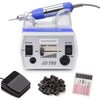 Professional Nail Drill Machine JD700 30 000 RPM 35W Blue Nail Drill Machine