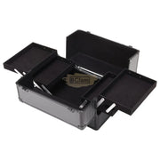 Professional Rolling Makeup Trolley Cosmetic Case | Black Rolling Makeup Case