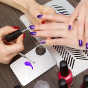 Professional Stainless Steel Cosmetic Palette with Spatula M-505 Nail Art Tool