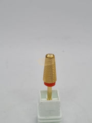 Professional Tungsten 5 in 1 Nail Drill Bits Gold Red (Fine) Drill Bit