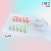 PS001 Clear Powder - Nail Polish Silver Powder