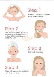 Purbrandy 500ml Hair Conditioner Conditioning Shampoo