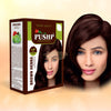 PUSHP Brown Henna Natural Hair Color (6x10g) | Herbal Dye Natural Herbal Hair Color Powder