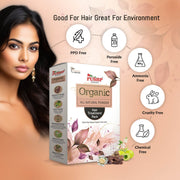 PUSHP Henna Hair Treatment Pack Organic Hair Powder 100g | Plant-Based Hair Powder