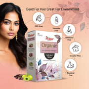 PUSHP Henna Soft & Shine Organic Hair Powder 100g | Plant-Based Hair Powder