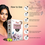 PUSHP Henna Soft & Shine Organic Hair Powder 100g | Plant-Based Hair Powder