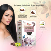 PUSHP Henna Soft & Shine Organic Hair Powder 100g | Plant-Based Hair Powder