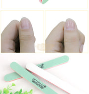 Quick shine High Gloss Fine Nail Buffer 600/3000 | Green/White Nail Buffer