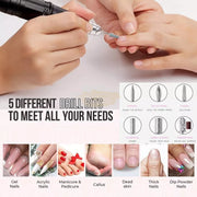 Rechargeable Nail Drill Machine 101 with LCD Display 30,000 RPM Nail Drill Machine