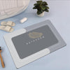 Rectangular Super Absorbent Mat | Light Grey Bathroom Mat