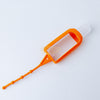 Refillable Bottle With Flip Lid 50ml & Silicone Holder 1 Bottle / Orange