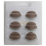 Replacement Eyelids for Eyelash Extension Training Mannequin (3 pairs) Dark Lash Extension Accessories