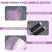Reusable Face Shield | Pink face shield