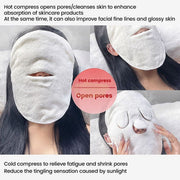 Reusable Hot/Cold Face Compress Towel Face Towel